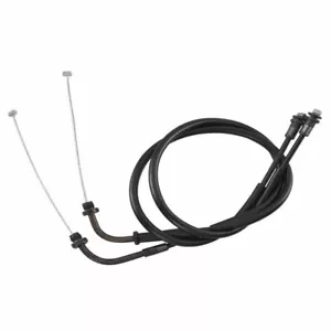 Black Motorcycle Throttle Cable Steel Wire Line Fit For BMW S1000RR 2009-2013 14 - Picture 1 of 12