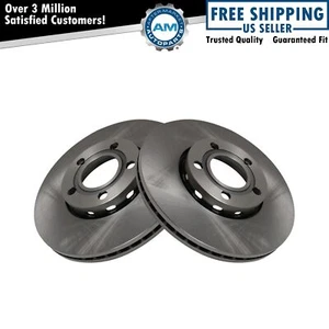 Front Brake Rotors Disc Pair Set for Audi A4 100 A6 Quattro VW Passat - Picture 1 of 5