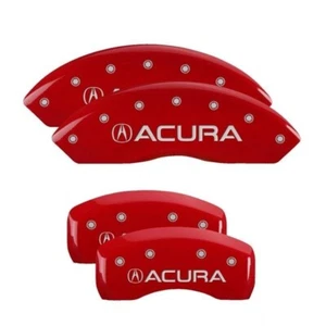 MGP Red 6061-T6 Aluminum Caliper Covers Fits 2009 - 2014 Acura TL Base / SH-AWD - Picture 1 of 5