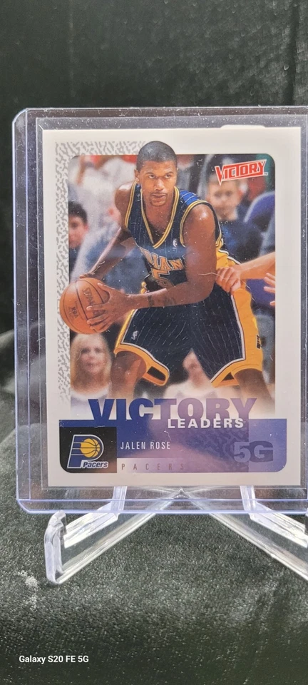 2000-01 Upper Deck Victory - Victory Leaders Jalen Rose #242 - Image 1 of 4