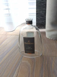 Leere Cognac Flasche ohne Boden fürs basteln, Lampenbau ect. - Bild 1 von 2
