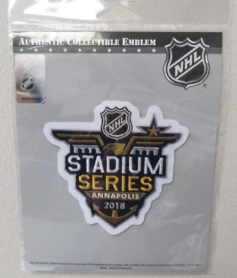 2018 NHL STADIUM SERIES TORONTO MAPLE LEAFS OFFICIAL JERSEY PATCH EMBLEM - Image 1 of 2