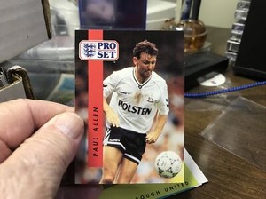 90/91 PROSET # 231 PAUL ALLEN TOTTENHAM HOTSPUR