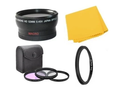 Kit de lente/filtro gran angular para Panasonic HC-VX981K HC-W850 HC-V785K, V750 V700 Foto 1 de 4