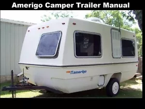 AMERIGO TRAILER RV OWNERS OPERATIONS MANUALs -310pgs for Camper Service & Repair - Picture 1 of 5
