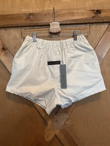 Fear of God Essentials Dock Shorts Size L Wood Brown 3” Running FOG - Picture 1 of 4