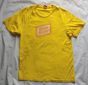 Oscar Mayer and Paul Frank Yellow T-Shirt - WOMEN's Size Large - FREE SHIPPING! - Picture 1 of 5