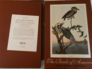 2013 1st Ed Audubon Birds of America Bien Sgn Joel Oppenheimer Chromolith NIB - Picture 1 of 8