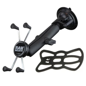 RAM-B-166-C-UN10 Long X-Grip Suction Mount for Large Phones Phablets - Picture 1 of 2