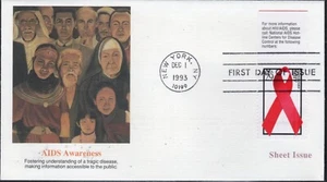 US Scott #2806 "AIDS Awareness" FDC - Picture 1 of 1