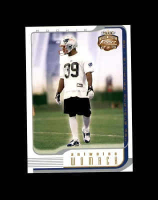 2002 Fleer Focus Jersey Ed. Century Jersey Numbers #138 Antwoine Womack #/142 RC - Image 1 of 2