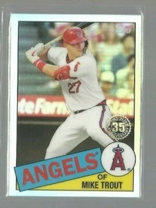  2020 Topps Chrome '85 Topps #85TC1 Mike Trout (ref 113618) - Picture 1 of 1