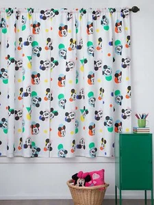 Mickey Mouse Readymade Curtains 100% Cotton Children Bedroom 72in(182cm) Drop - Picture 1 of 2