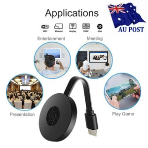 New WiFi Display Dongle TV Stick Full 1080P any cast HDMI Miracast DLNA TV - Picture 1 of 12