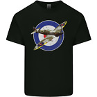 Spitfire Mod Raf Wwii Fighter Plane British Mens Cotton T-Shirt Tee Top