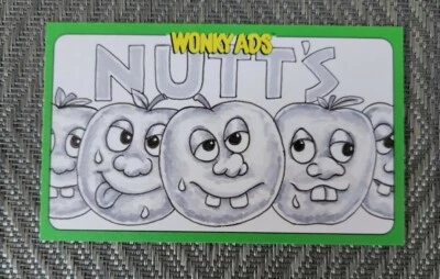 2022 TOPPS WACKY PACKAGES WONKY ADS SERIES 2 SKETCH JOEY FITCHETT YOGA DEMON - Image 1 of 2