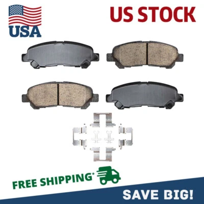 Pastillas de freno traseras cerámicas Toyota Highlander aptas para 2008 2009 2010 2011 2012 2013 2014 Foto 1 de 4