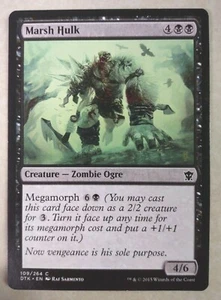 Magic The Gathering Marsh Hulk Mystery Booster - Carta de Dragones de Tarkir #109/264 - Imagen 1 de 2