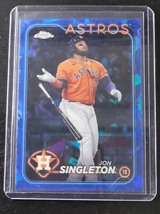 2024 Topps Chrome Updates Sapphire Jon Singleton #USCS323 - Picture 1 of 2