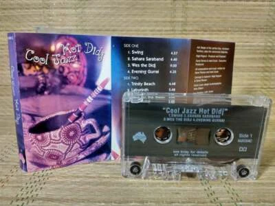 Cool Jazz Hot Didj - Audio Cassette Album - Tribesman Didjeridu - Fast Free Post - Image 1 of 4