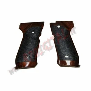 GUANCETTE GRIP per BERETTA 92 FINTO LEGNO H644 LUXAIR KEYMORE ARIA COMPRESSA GAS - Picture 1 of 1
