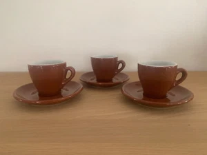 NUOVA POINT Italy Milano- 3 x Espressotasse u U - dickwandig -neuwertig - Bild 1 von 2