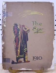 Antique Vintage 1910 Student Yearbook - Gallion OH High School - The Spy Native - Picture 1 of 13