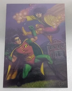 DC Vs Versus Marvel - 8/12 "Holo F/X" - Robin vs Jubilee - Chase Card (B) - Picture 1 of 6