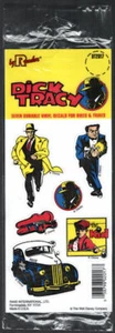 Vintage 1990 Dick Tracy Vinyl-Aufkleber von Randor Disney Copyright neuer alter Bestand  - Bild 1 von 9