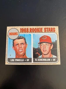 1968 TOPPS BASEBALL #16 INDIANS ROOKIES!! LOU PINIELLA!! $1 SHIPPING!! - Picture 1 of 2