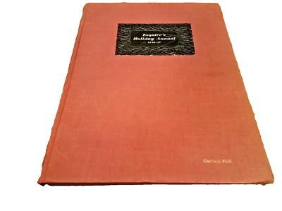 Esquire's Holiday Annual 1946 - 1947 (Limited Ed. Quarterly Magazine For Men) VG - Image 1 of 4