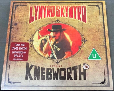 Lynyrd Skynyrd – LIVE AT KNEBWORTH '76 - CD + DVD Deluxe Edition - Digipak - NEU - Bild 1 von 3