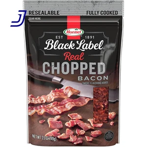 Hormel Black Label Chopped Bacon 3.5 oz FREE SHIPPING - Picture 1 of 12