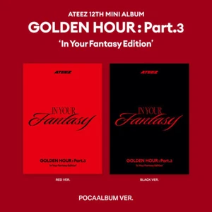 ATEEZ GOLDEN HOUR : Part.3 12th Mini Album In Your Fantasy Edition POCAALBUM Ver - Imagen 1 de 4