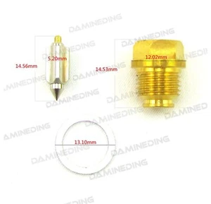 Carburetor Float Valve Trail Carb Needle Seat GS400 GS425 GS450 For 13370-44010 - Picture 1 of 2
