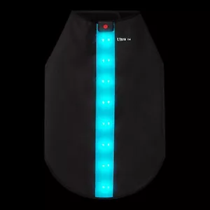 Cappotto per Cani Impermeabile Ricaricabile LED Hi Vis Gilet Riflettente Giacca di Sicurezza Pet - Foto 1 di 28