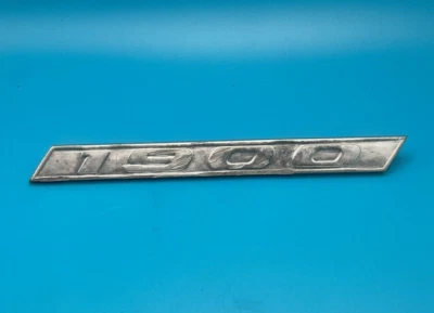 Placa de identificação emblema escotilha porta-malas traseiro Opel Kadett "1900" 1968-1972 fabricante de equipamento original 8948512 - Imagem 1 de 4