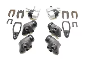 AUSTIN A55 CAMBRIDGE 1957-1959 SET 6 FRONT & REAR BRAKE WHEEL CYLINDERS & CLIPS - Picture 1 of 1