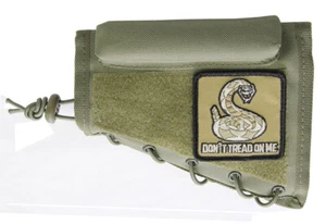 Green Cheek Rest + Dont Tread On Me Patch für Remington 597 700 770 Mossberg ATR - Bild 1 von 2