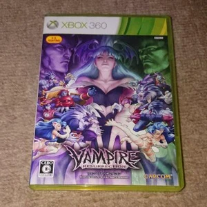 Xbox360 Vampire Resurrection Capcom Used Japan Boxed tested Working Fighting - Picture 1 of 3