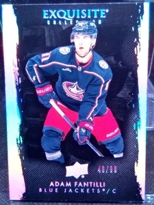 2023-24 Upper Deck The Cup Exquisite Collection Rookie #EB-AF Adam Fantilli /99 - Picture 1 of 6