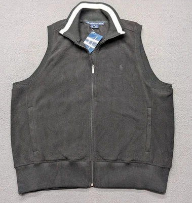 Chaleco de golf Ralph Lauren vintage con cremallera completa talla XL negro EE. UU. NUEVO CON ETIQUETAS  Foto 1 de 4