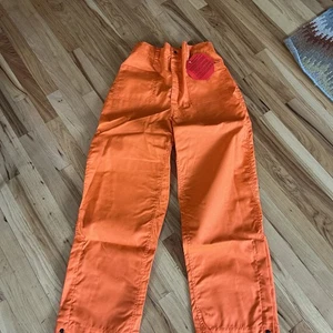6 oz Nomex IIIA Wildland Fire Fighting Brush Barrier Wear Pants Medium Orange - Picture 1 of 6