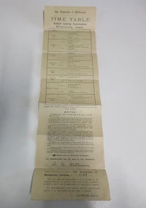 Examination Timetable - School Leaving Exams at University of Melbourne - 1943 - Picture 1 of 8