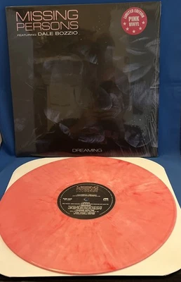Missing Persons Feat. Dale Bozzio - “Dreaming” (Ltd Ed Pink Vinyl) 2020 LP - Image 1 of 4