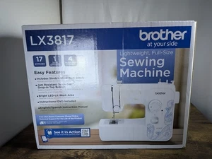 Brother LX3817 17-Stitch Full-size Sewing Machine - (LX3817) NEW IN BOX - Picture 1 of 4