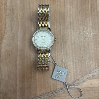 Reloj August Steiner esfera diamante dos tonos MOP Face  Foto 1 de 4