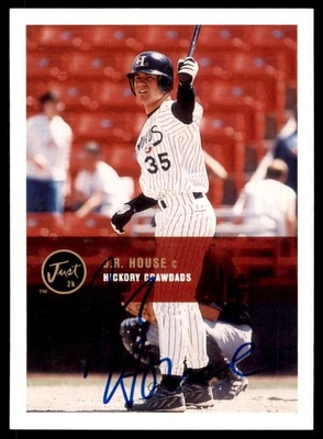 J.R. House 2000 Just 4 #137 Auto Hickory Crawdads - Image 1 of 3