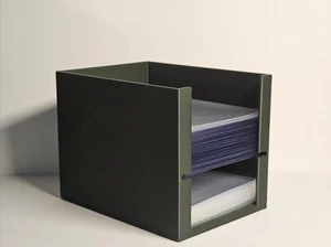 TCG Card Toploader and Penny Sleeve Holder Storage Organizer Box Dispenser - Picture 1 of 2