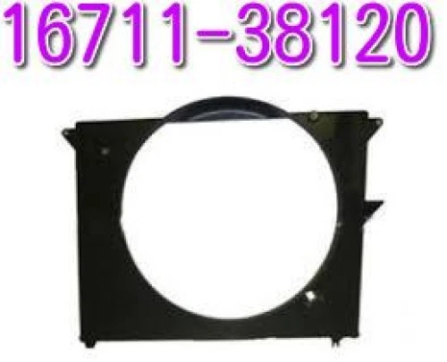 TOYOTA Genuine 16711-38120 Land Cruiser Radiator Fan Shroud OEM Car Parts Japan - Image 1 of 1